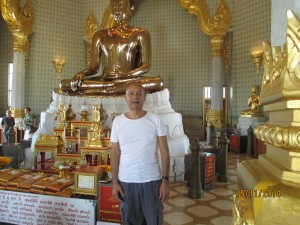 Il tempio buddista tailandese